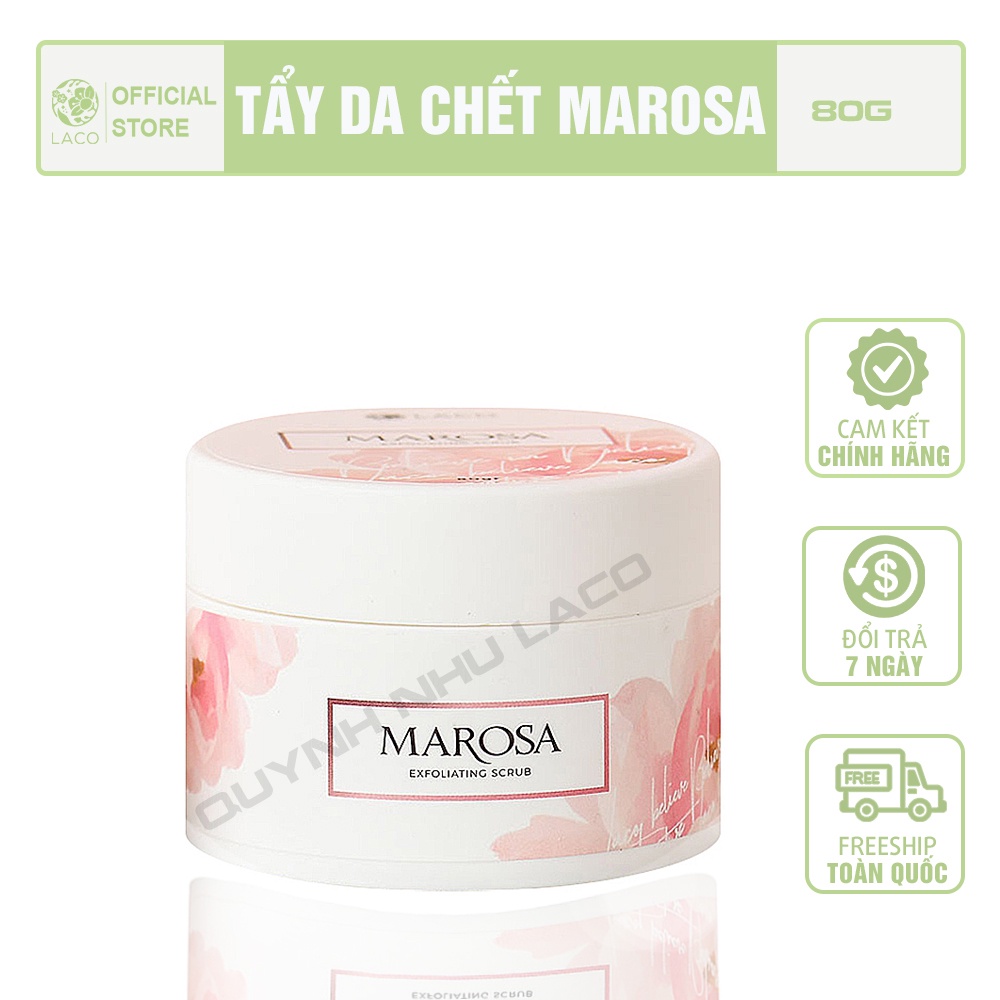 Tẩy tế bào chết -Tẩy da chết Laco Marosa hữu cơ chiết xuất thiên nhiên làm sạch sâu ngăn ngừa mụn giảm viêm lỗ chân lông | BigBuy360 - bigbuy360.vn