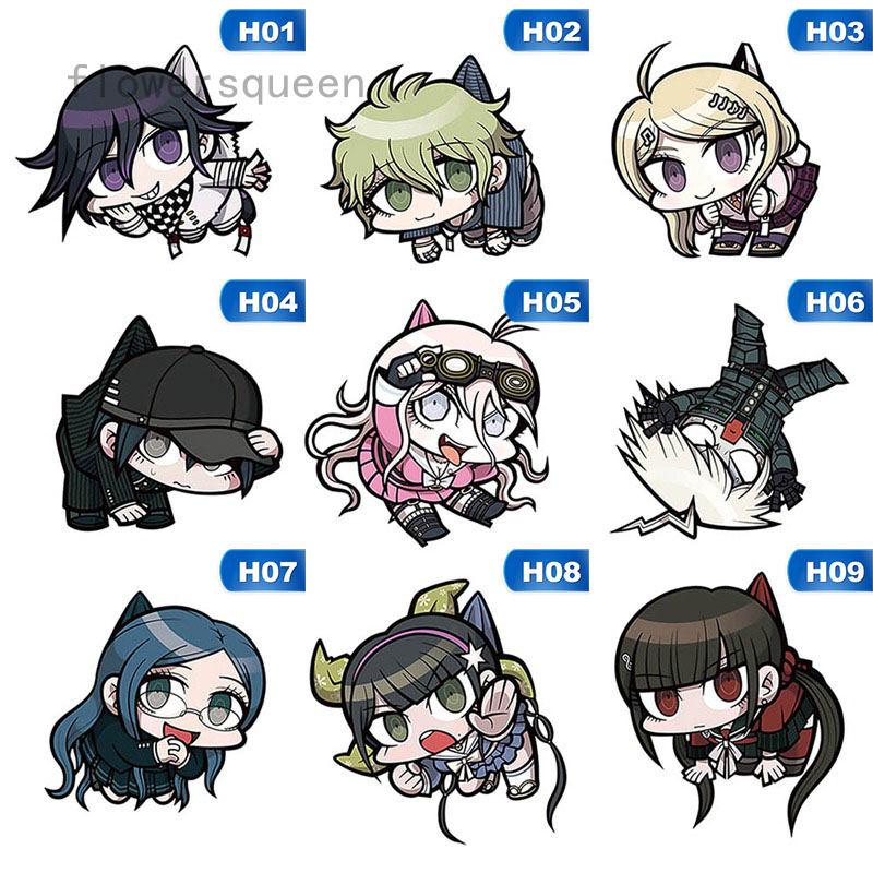 flowersqueen Móc khóa Acrylic hình nhân vật Monomi Nagito Komaeda