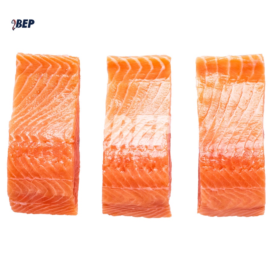 Cá hồi đông lạnh cắt miếng Blue 200g