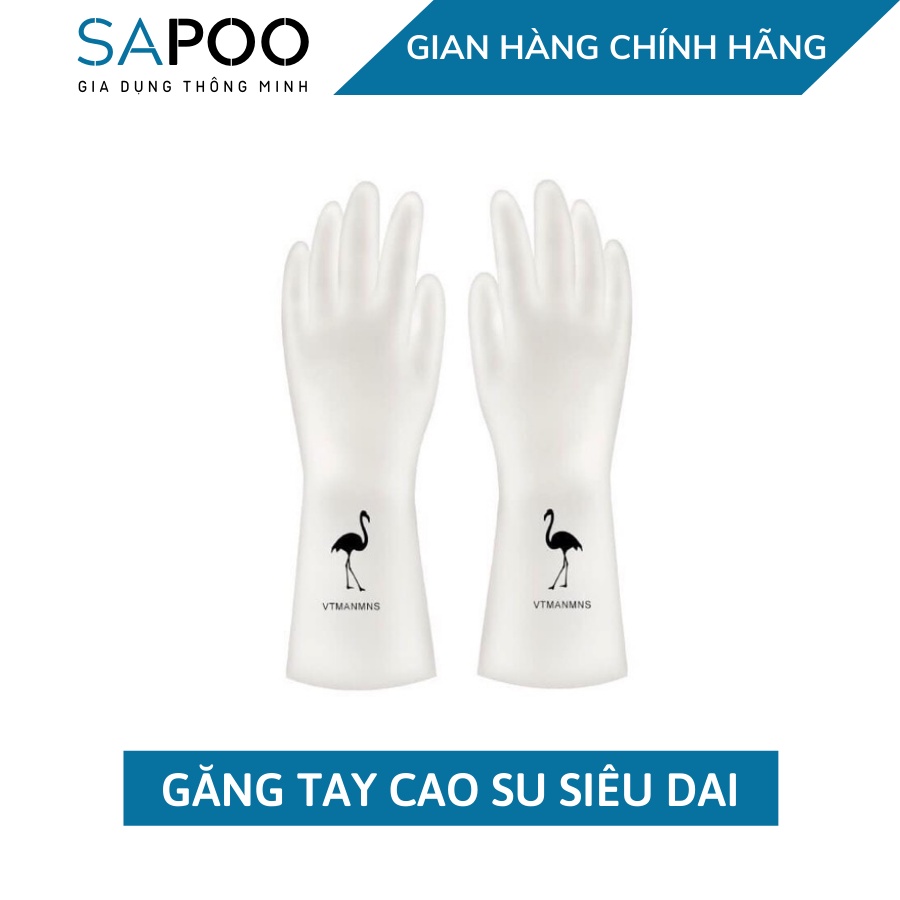 Găng tay cao su hình Hươu Hạc dài dai chất liệu tốt - Gia Dụng SAPOO