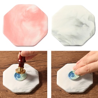 SC Octagon Cooling Demoulding Plate Pad Cover Wax Seal Stamp Sealing Beads Pads