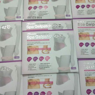 HÀNG SẴN Set 5 Miếng Dán Tan Mỡ Bụng Timary Spa Gel Patch 42°C