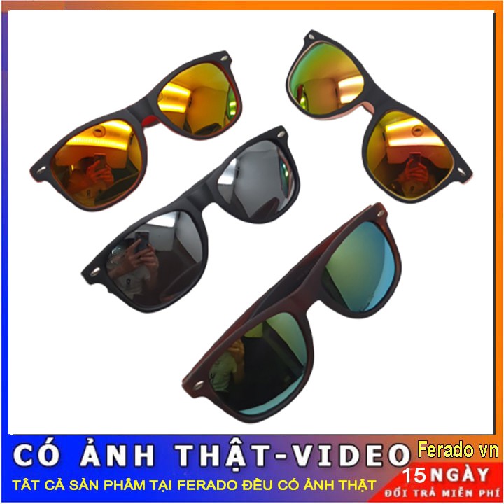 Mắt kính nam nữ thời trang tráng gương