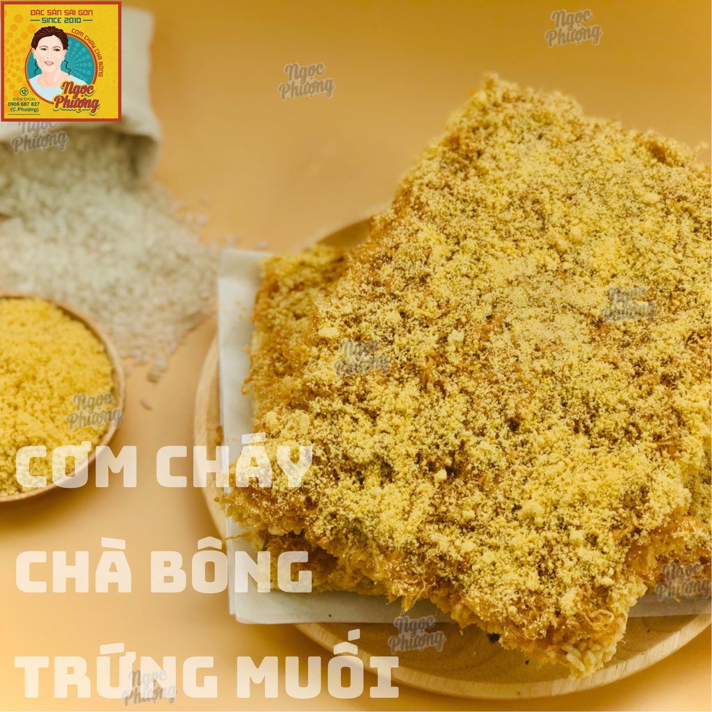 CƠM CHÁY CHÀ BÔNG TRỨNG MUỐI 250G - NGỌC PHƯỢNG