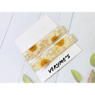 Kẹp Tóc Hoa Mini Cute – Kẹp Tóc Handmade Hoa Khô Resin, Phụ Kiện Tóc Nhỏ Xinh Dưới 100K