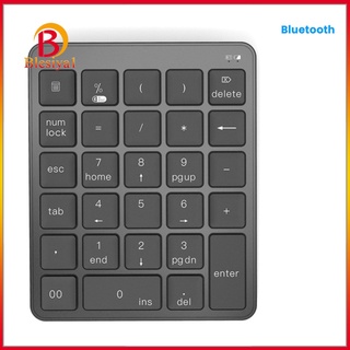 Bàn phím số không dây Bluetooth 28 phím cho PC