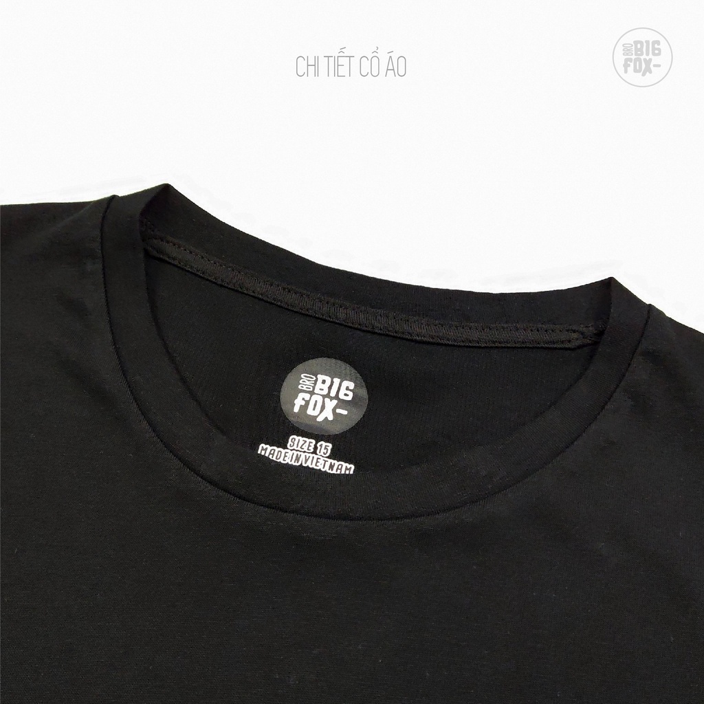 Áo Thun Bé Trai Size Đại Bigfox, Áo Phông Trẻ Em Dáng Rộng In Hình Venice 1996, Chất Cotton Xuất Khẩu 12-15 Tuổi