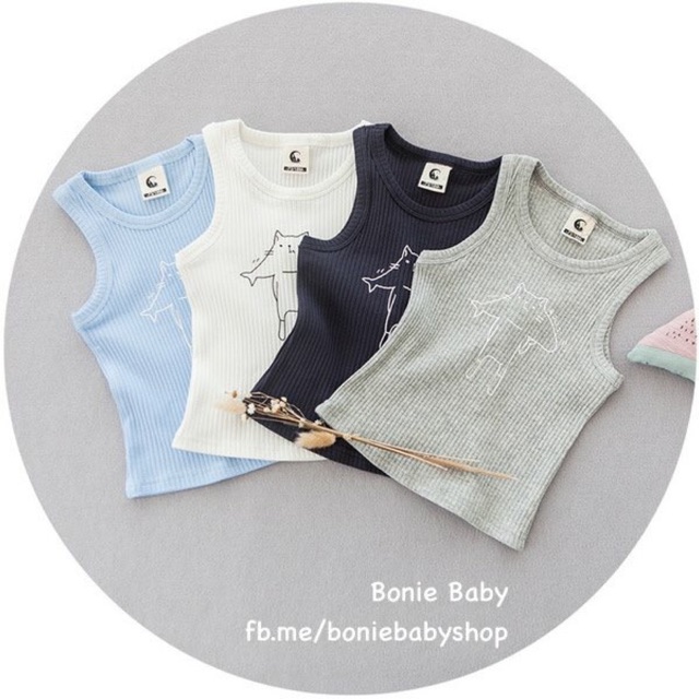 Áo ba lỗ bé trai body