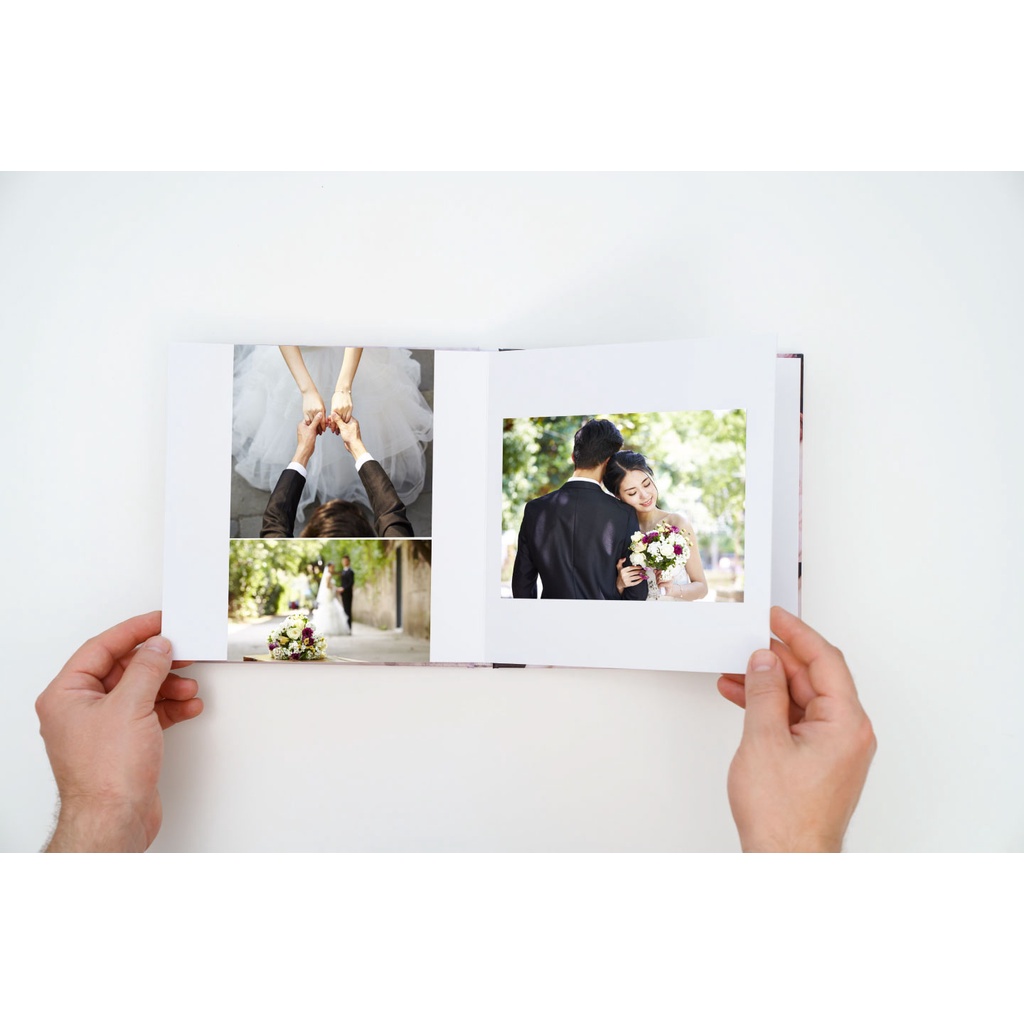 [Toàn Quốc][E-voucher] In sách ảnh Pre-wedding 20 trang 6” x 6” (15 x 15cm) - Thiết kế trên app Photobook