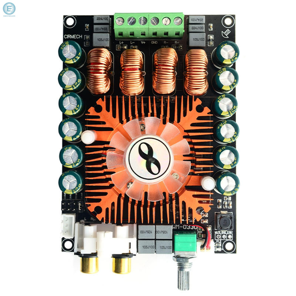 Ready in stock TDA7498E High Power Digital Power Amplifier Board 2.0 Hifi Stereo 160W*2 Support BTL DC 12V-32V Audio Amplifier Board