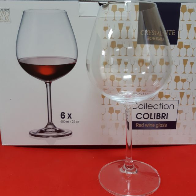 1 CHIẾC LY PHA LÊ SÉC COLIBRI 650ML