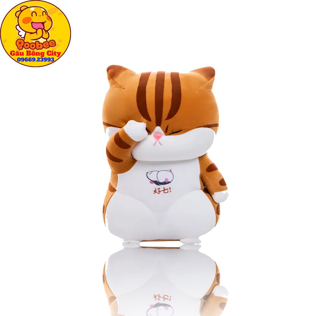 Gấu Bông Mèo Smile - Mèo Bông Nhập Khẩu Mềm Mịn