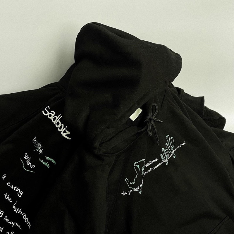 Áo hoodie SADBOIZ SADDINO BLACK/SADBOIZAINTCRY