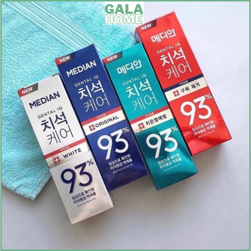 Kem Đánh Răng Hàn Quốc Kem đánh trắng răng MEDIAN Dental IQ 120g GALA HOME