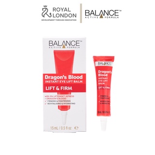 Kem Mắt Căng Da Tinh Chất Cây Máu Rồng Balance Dragon's Blood Instant Eye Lift Balm 15ml