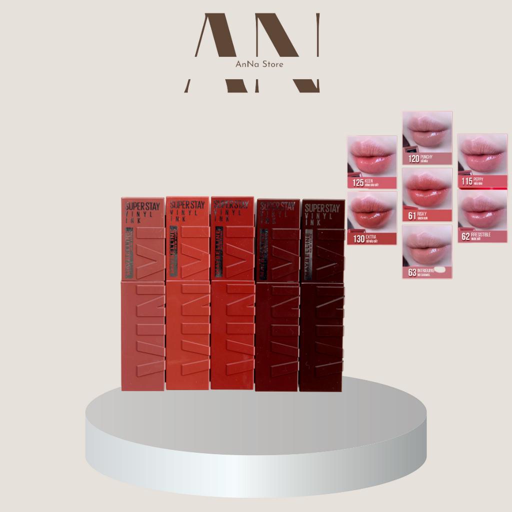 Son Kem Bóng Bền Màu, Nhẹ Môi Maybelline New York Superstay Vinyl Ink 4.2ml