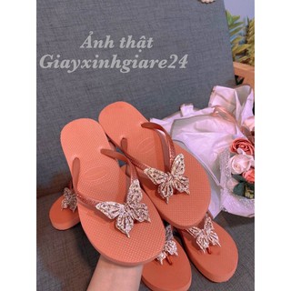 Dép kẹp xốp đá đính hình xinh loại đẹp BKT-BN