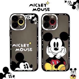 Ốp Điện Thoại TPU Trong Suốt Họa Tiết Hoạt Hình Mickey Cho iPhone 13 Pro Max Phone Case Case Case 14 12 Mini 11 XS XR X 8 7 Plus 6S 6 SE
