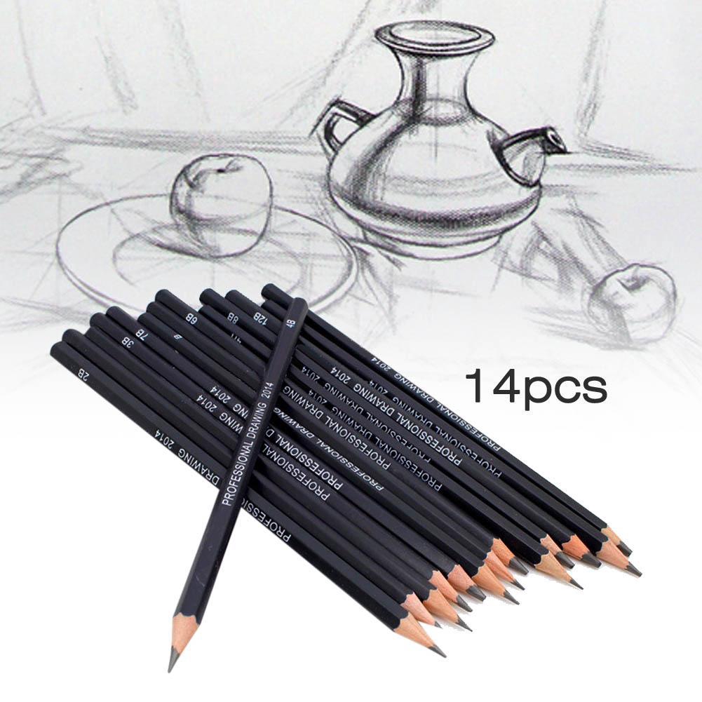 Set 14 bút chì 6H-12B vẽ chuyên nghiệp chất lượng cao