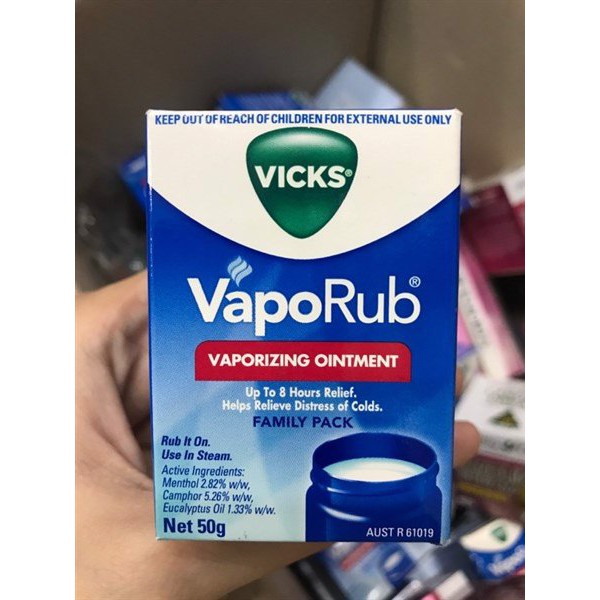 DẦU CÙ LÀ VICKS VAPORUB 50G