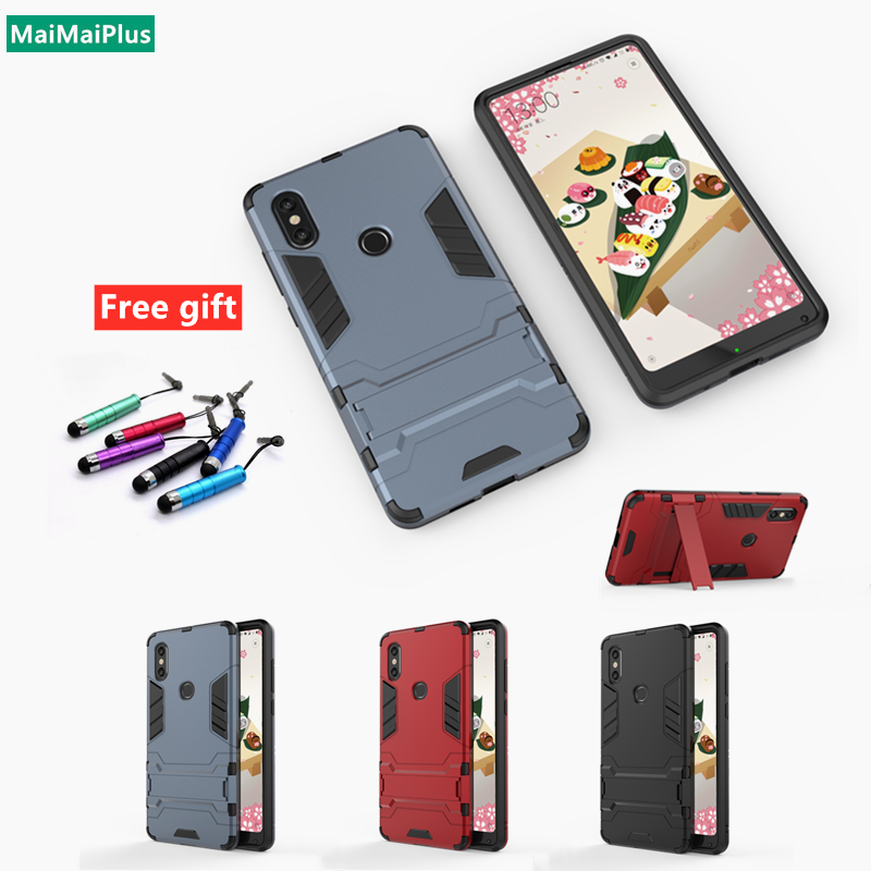 Ốp Điện Thoại Cứng Chống Sốc Kèm Giá Đỡ Cho Xiaomi Redmi 9T 9A 9C 9 8A 8 7A 7 6A 6 K40 K30 K20 Pro 5Plus A2 lite