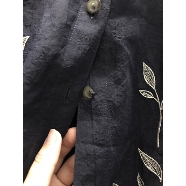 Áo voan thêu bigsize