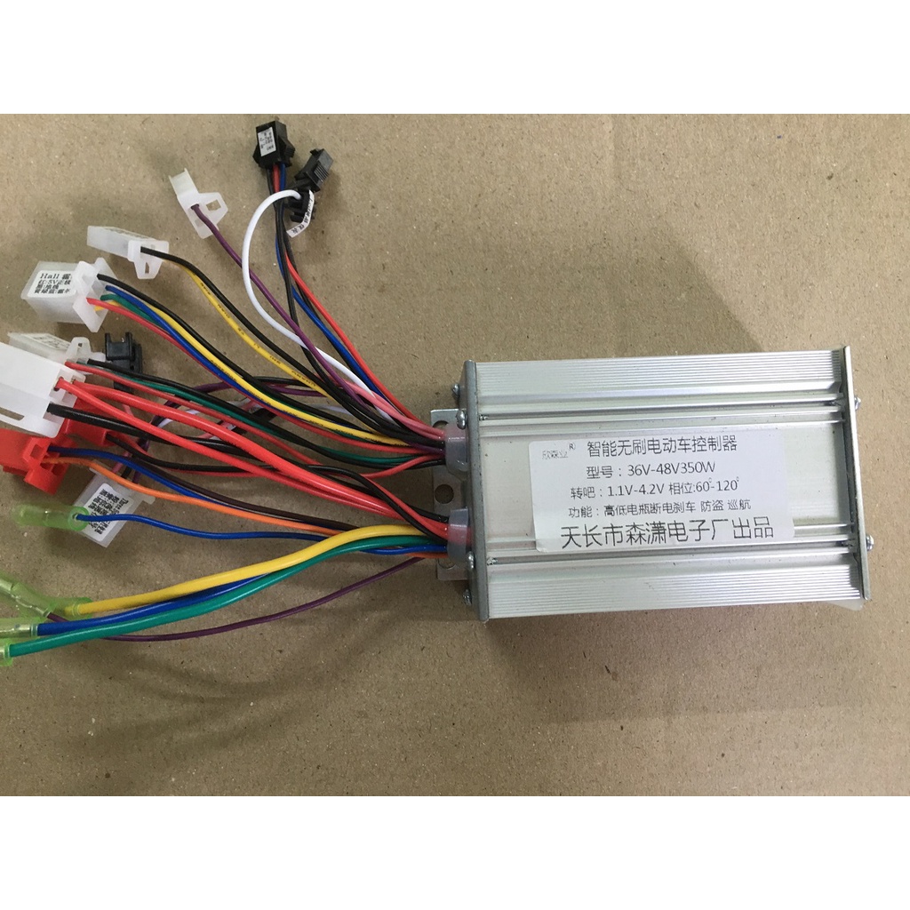 IC ĐIỀU TỐC XE ĐIỆN 350W  36V-48V  ĐỘNG CƠ 3 PHA KHÔNG CHỔI THAN