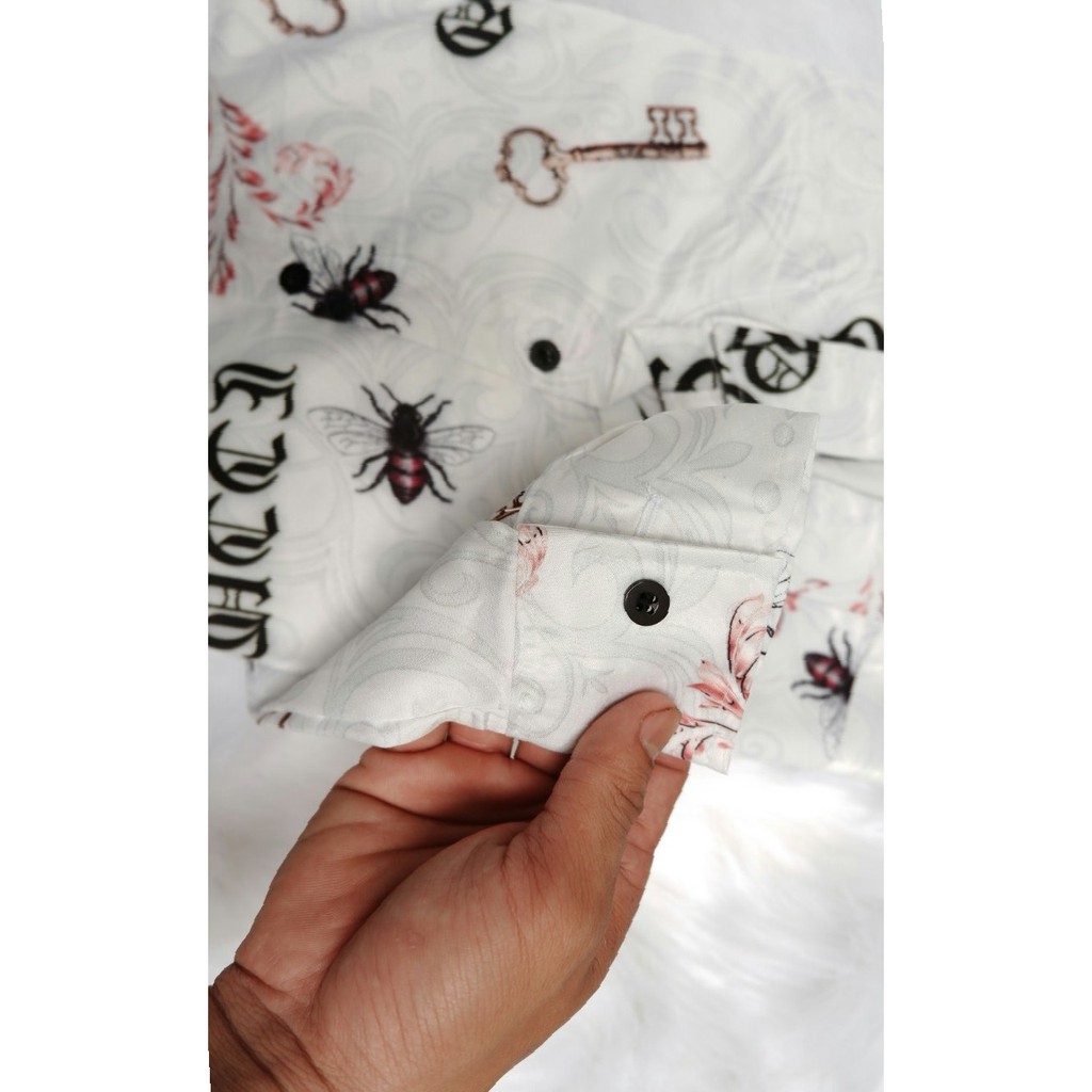 Sơ Mi Nam Hàn Quốc Tay Dài Cao Cấp phong cách họa tiết | BigBuy360 - bigbuy360.vn