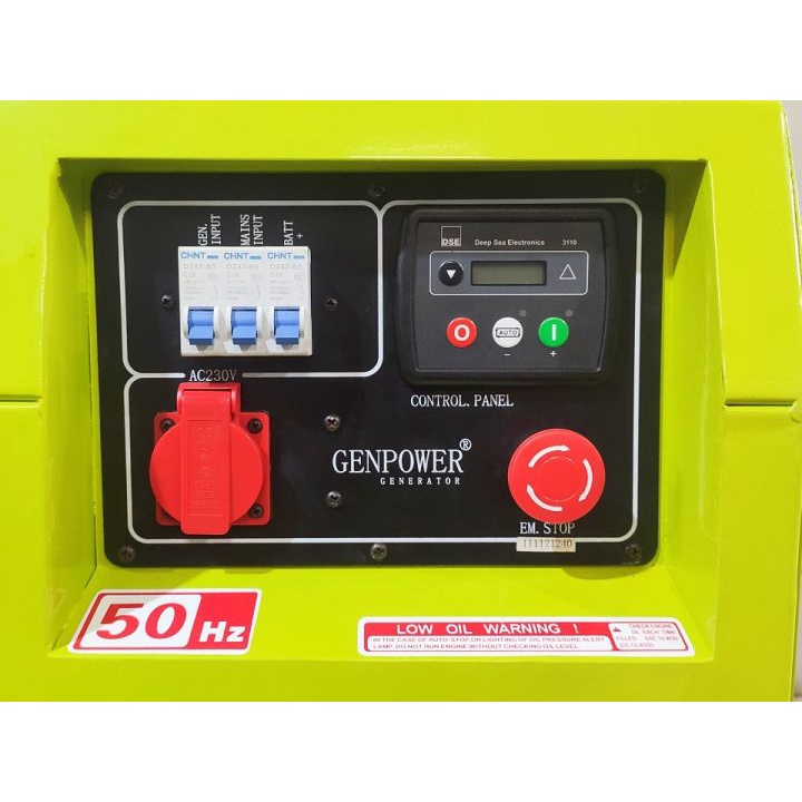 Máy Phát Điện Chạy Dầu 3Kw Midukama GDG 4000ECS