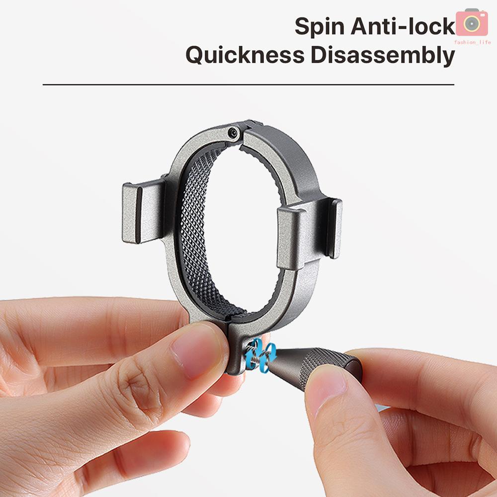 Vòng chuyển đổi mở rộng UURig R037 gắn micro/đèn LED Video tương thích với DJI Osmo Mobile 3 | BigBuy360 - bigbuy360.vn