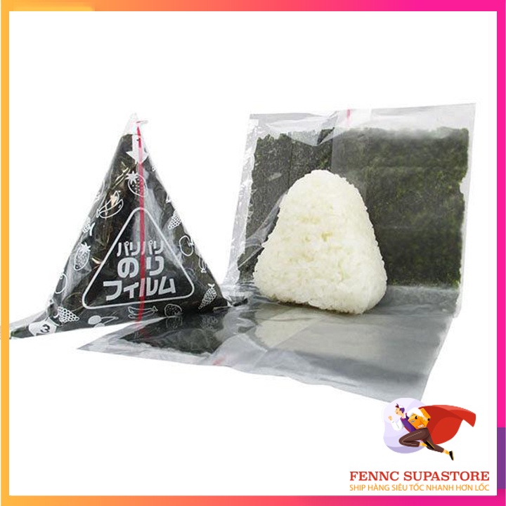 100 lá rong biển cuộn cơm 🥝FREESHIP🥝 Sushi Nori tam giác, có bao từng lá riêng Fresiweed