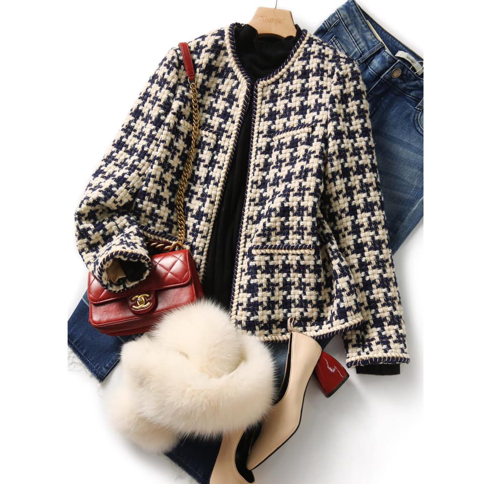 Áo cardigan đan xuất Hàn