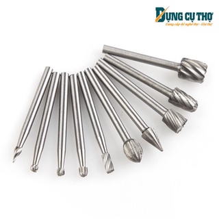 Bộ chà khắc gỗ 10 chi tiết