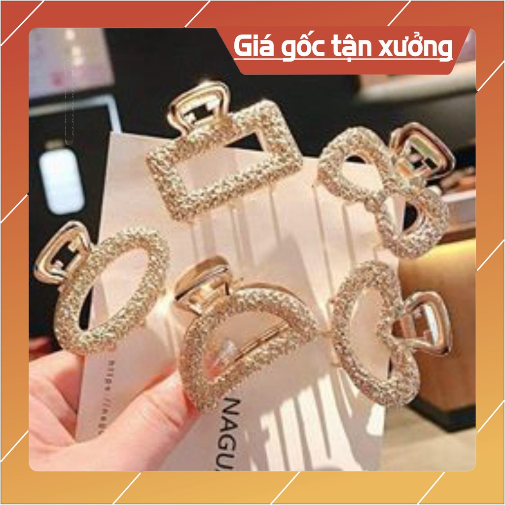 set 5 kẹp tóc đính đá hot nhất 2020 (sale)