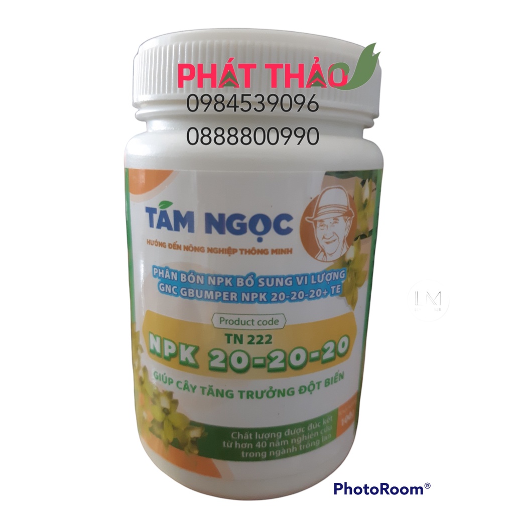 PHÂN NPK TÁM NGỌC phun cho hoa lan