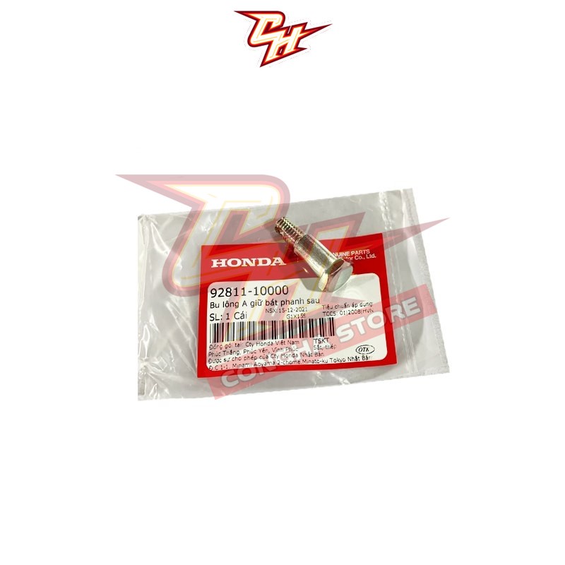 Bu lông A giữ bát phanh sau HONDA Dream 110 / Wave 110 và nhiều dòng xe _(9281110000)_H902
