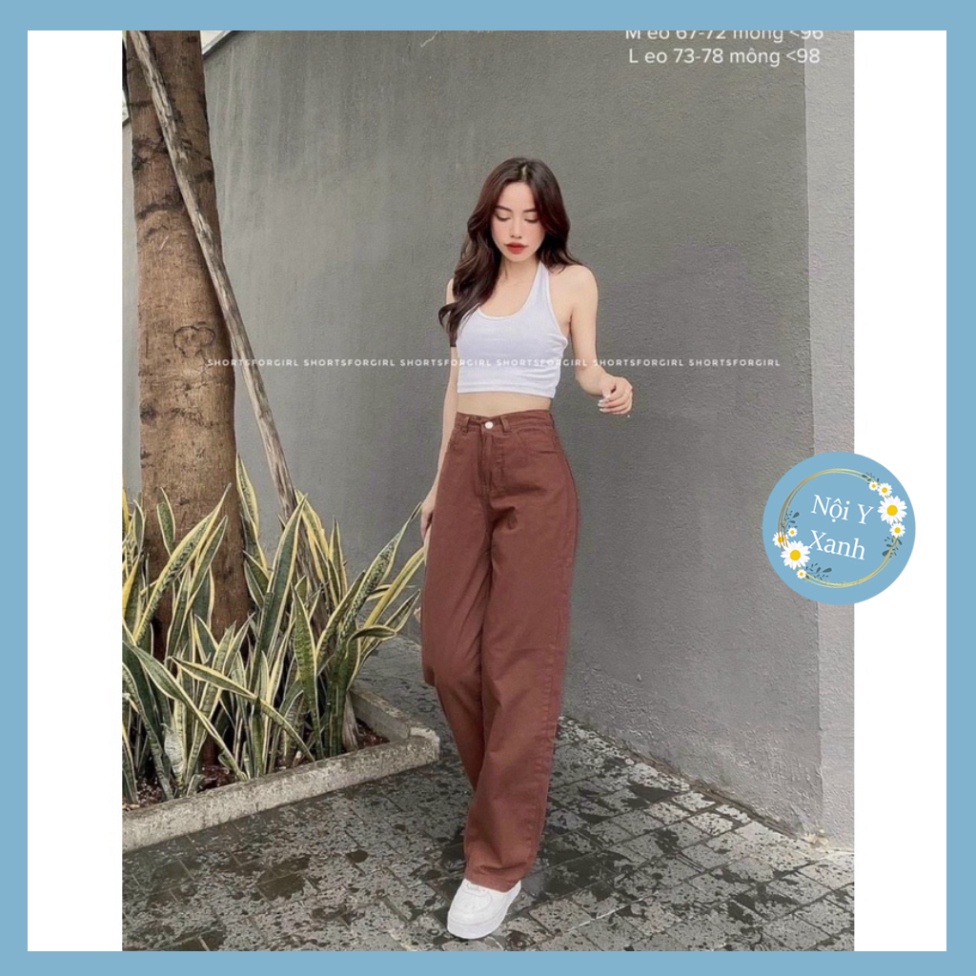 quần jeans ống rộng suông đứng dáng xuông hotrend noiyxanh hot trend, phom đẹp, chất đẹp