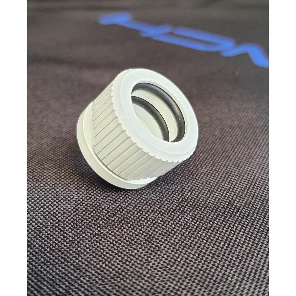 Linh kiện Tản nhiệt nước custom Fitting Quantum Torque mầu trắng