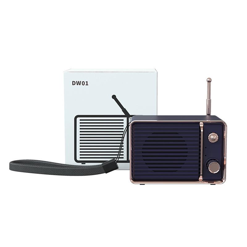 Loa Bluetooth không dây mini phong cách retro