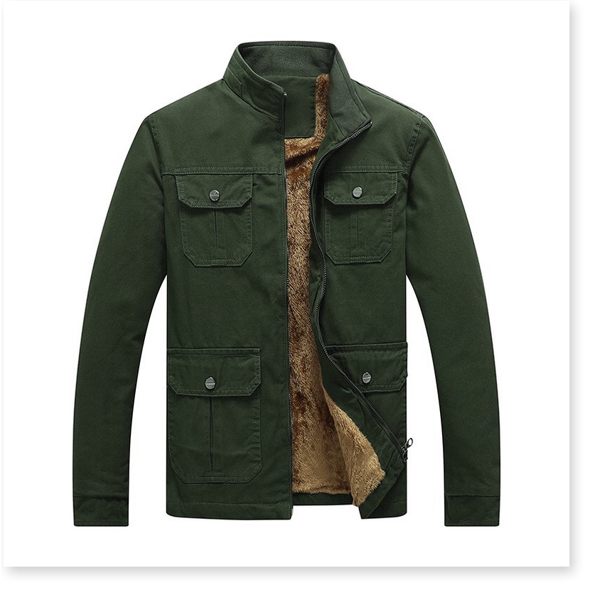 Áo khoác kaki nam 2 lớp lót đầu cực đẹp cực xịn , mặc ấm áp phong cách thời trang NYNA