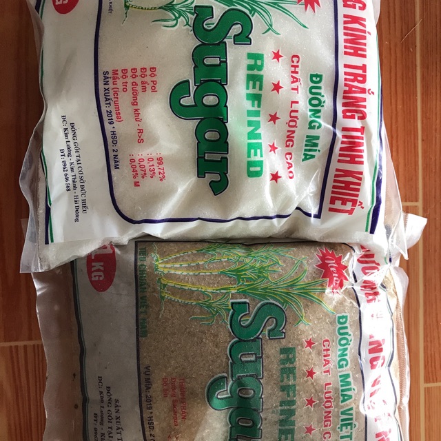 Đường kính trắng,vàng