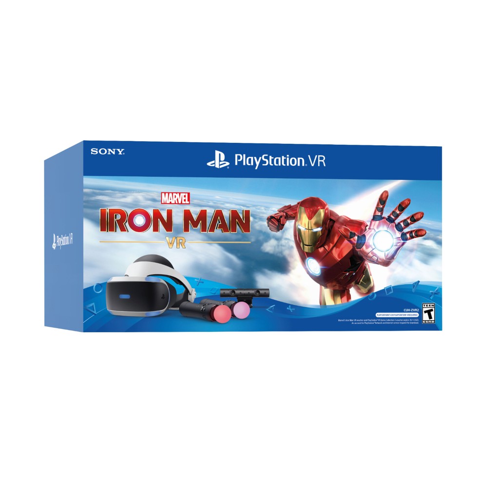 Bộ Kính VR Cho Ps4 và Ps5 Bundle Iron Man Chính Hãng Sony Việt Nam