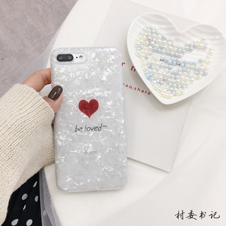 Ốp Tim Xà Cừ Beloved Cho Iphone