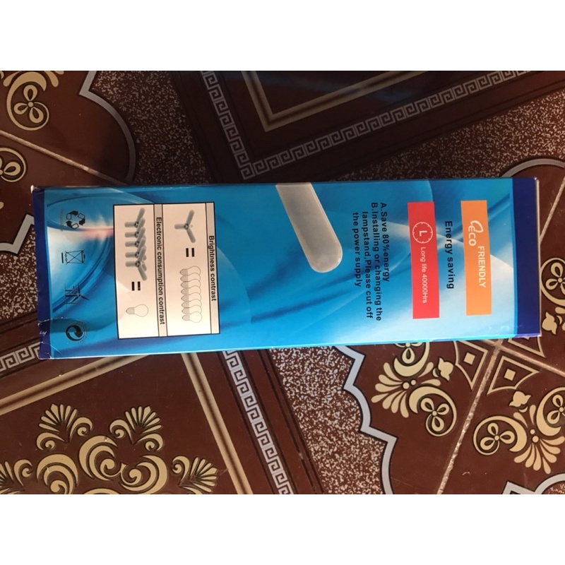 Bóng đèn led 45w hình 3 cánh quạt