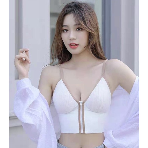 PVN26162 ÁO BRA KHÓA KÉO TRƯỚC NGỰC, TẬP GYM, YOGA