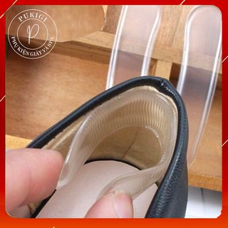 Lót gót giày silicon tránh đau gót cho giày rộng 1 bộ 2 miếng