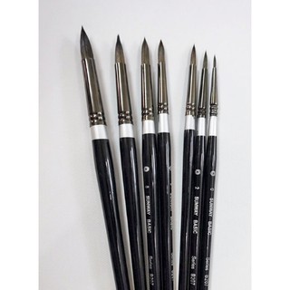 Cọ Bộ Nhọn Sunway B207 Lông Sóc (Bộ 7 Cây)