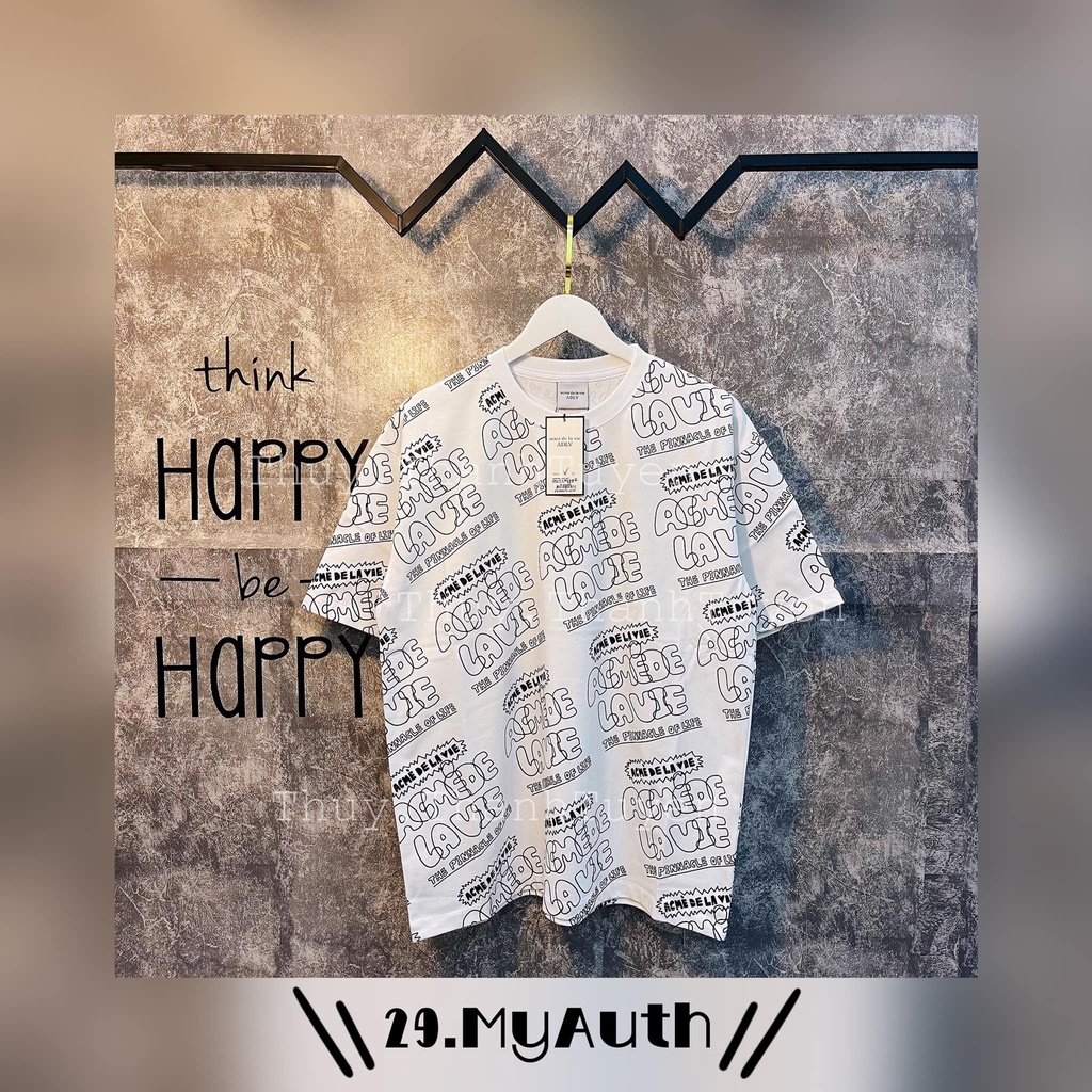 Áo thun ADLV (chính hãng) chữ MONO WHITE