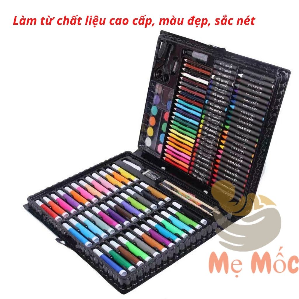 Bộ Màu Cho Bé 150 Chi Tiết giúp con thỏa sức sáng tạo và đam mê - Shop mẹ Mốc ,M150