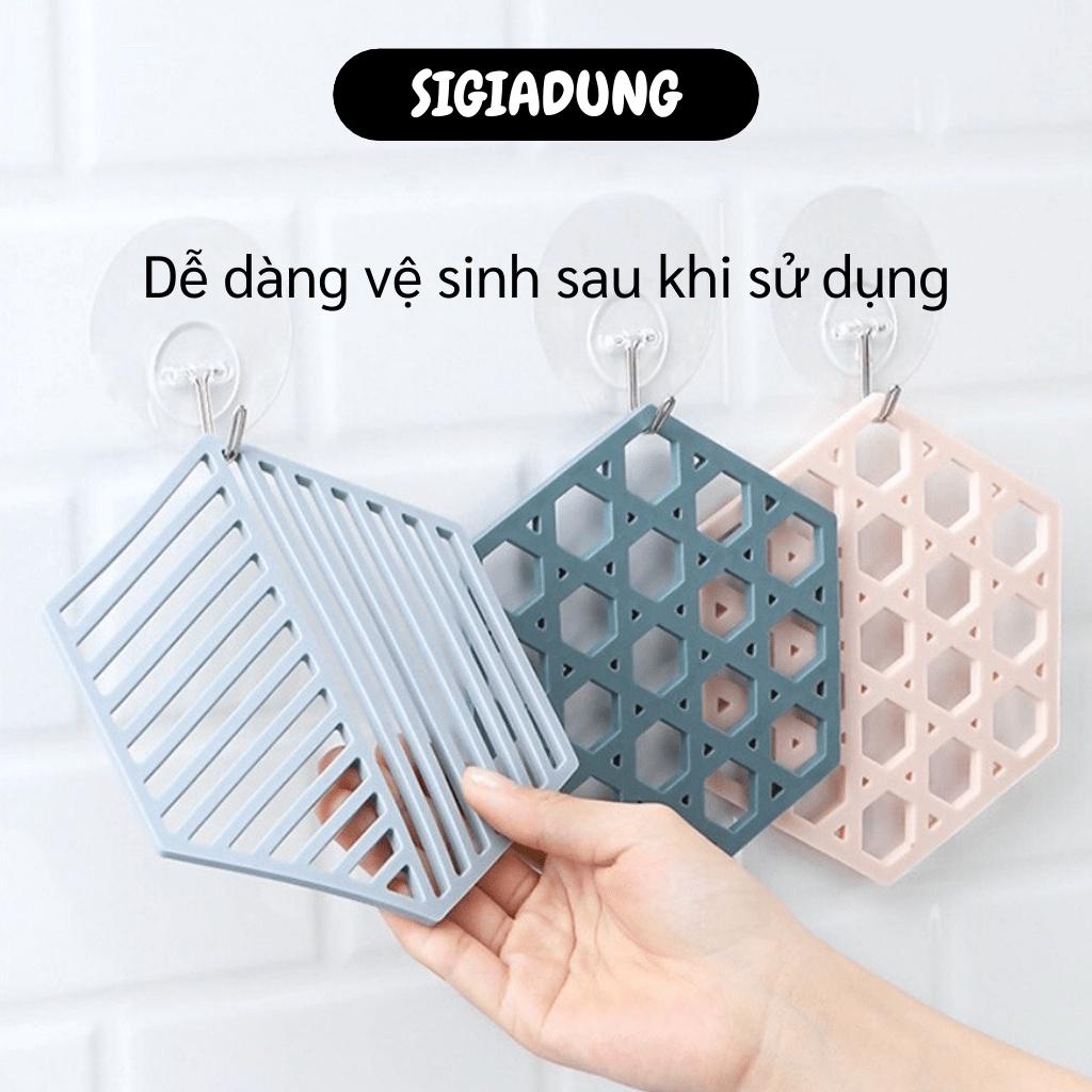 [SGD] Miếng Lót Ly - Đế Lót Nồi, Bát Đĩa Cách Nhiệt Chất Liệu Silicone, Trang Trí Bàn Ăn 9645